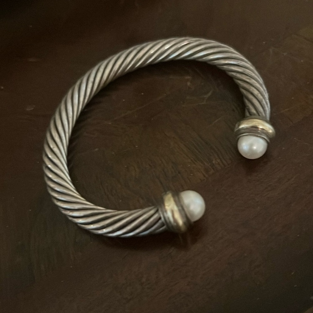 David Yurman Pearl Bracelet